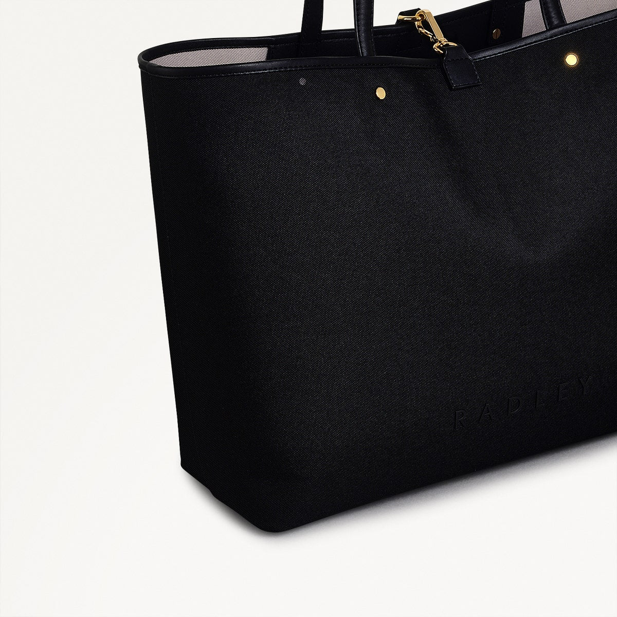 Radley London Black Large Open Top Tote Bag