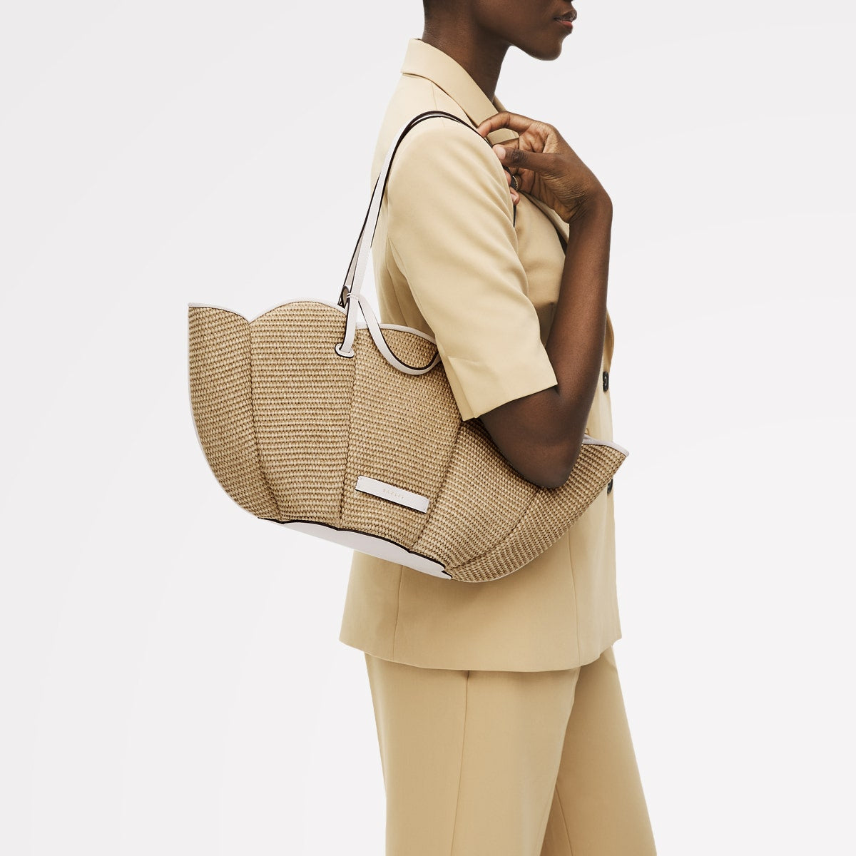 Radley London Natural Large Open Top Tote Bag
