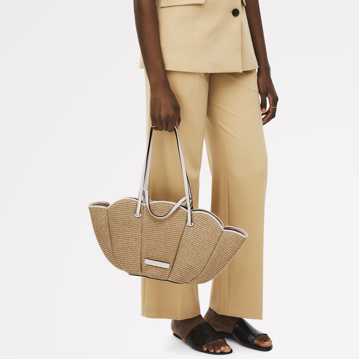 Radley London Natural Large Open Top Tote Bag
