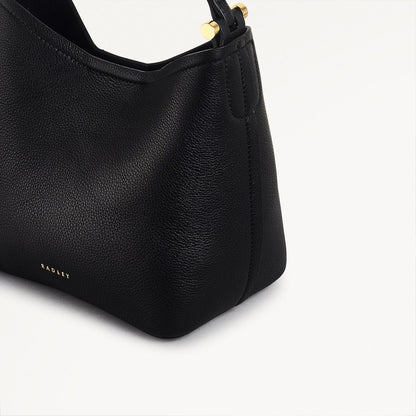 Radley London Black Small Open Top Grab Bag