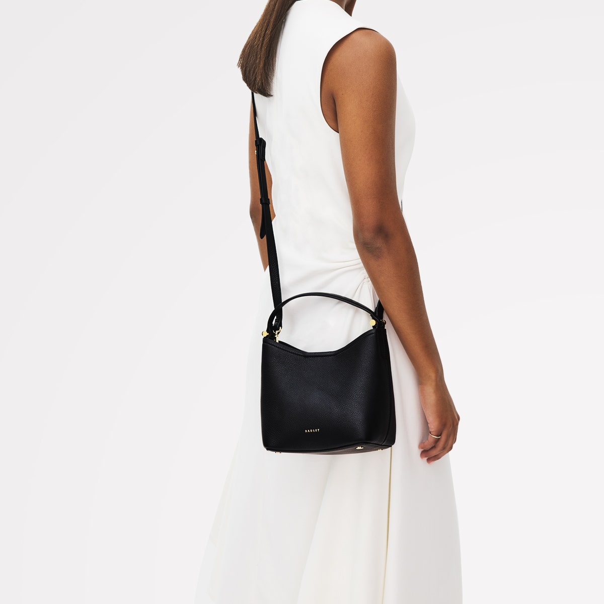 Radley London Black Small Open Top Grab Bag