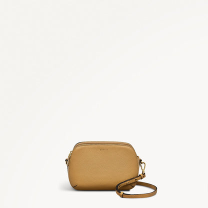 Radley London Pecan Medium Ziptop Cross Body Bag