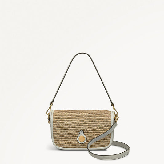 Radley London Natural Small Flapover Cross Body Bag