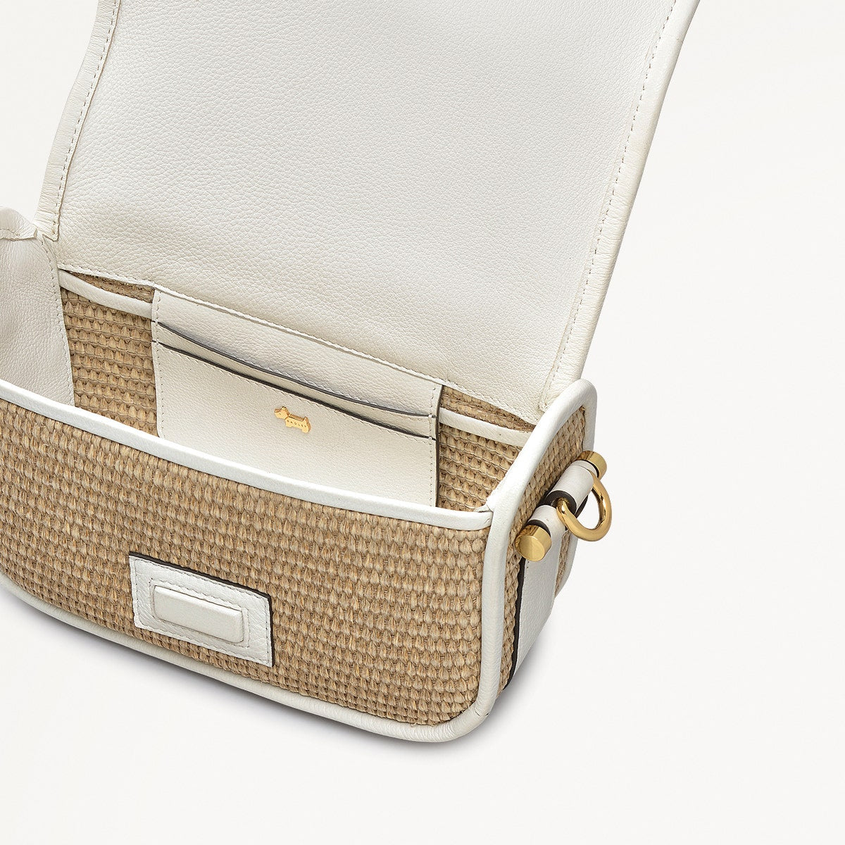 Radley London Natural Small Flapover Cross Body Bag
