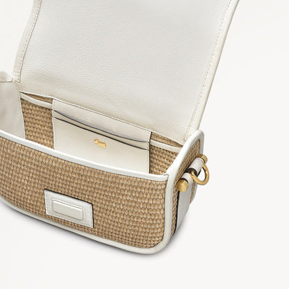 Radley London Natural Small Flapover Cross Body Bag