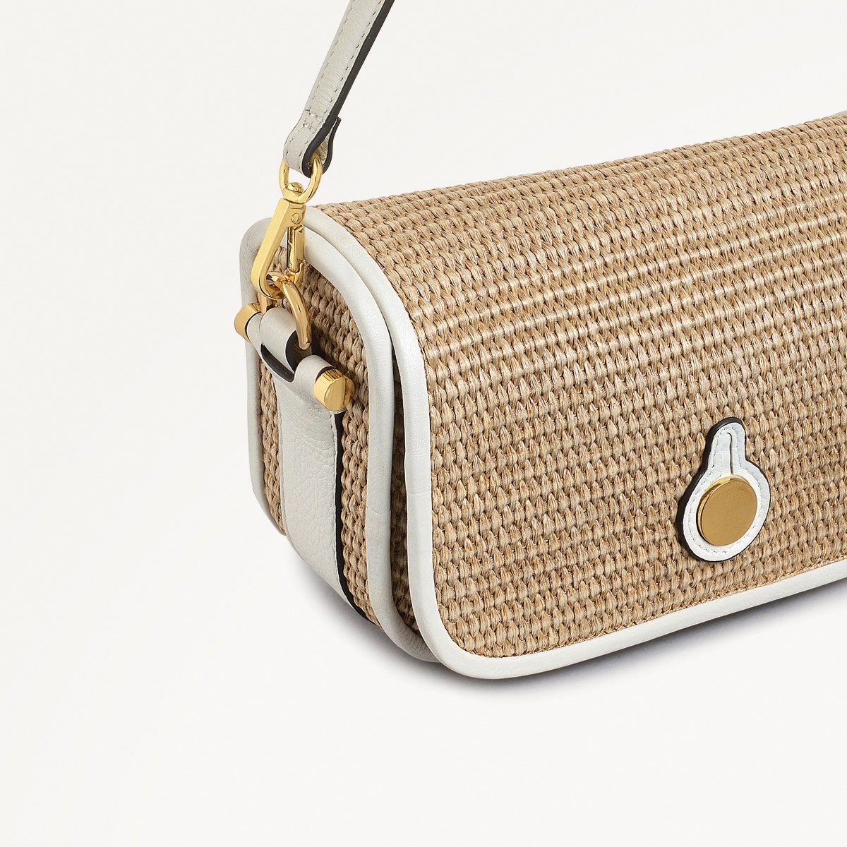 Radley London Natural Small Flapover Cross Body Bag