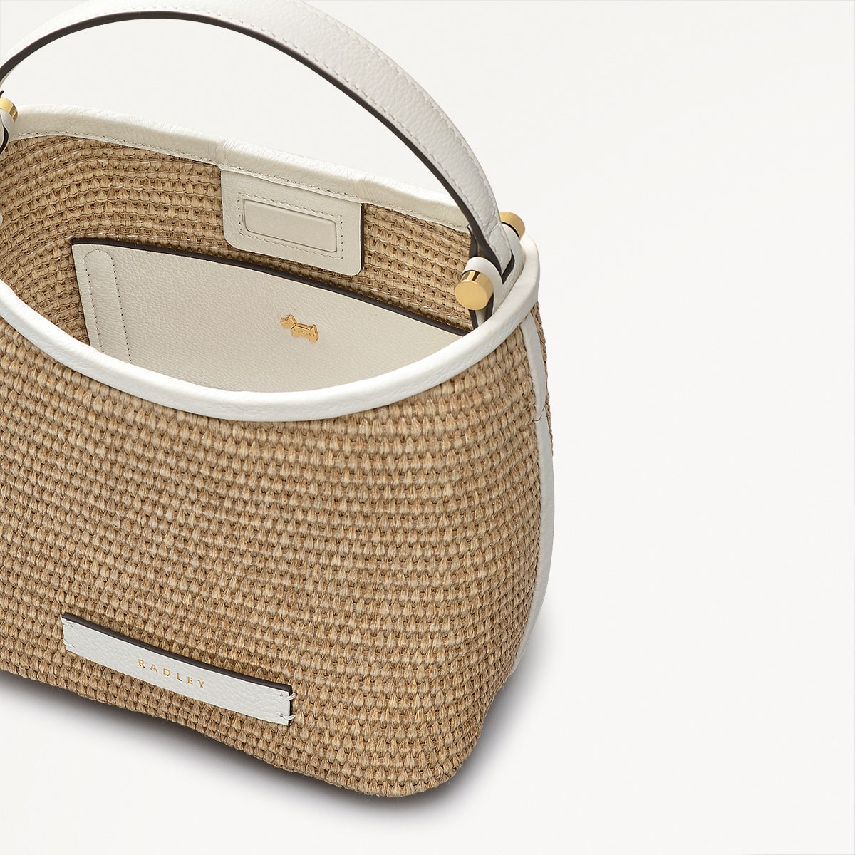 Radley London Natural Small Open Top Grab Bag