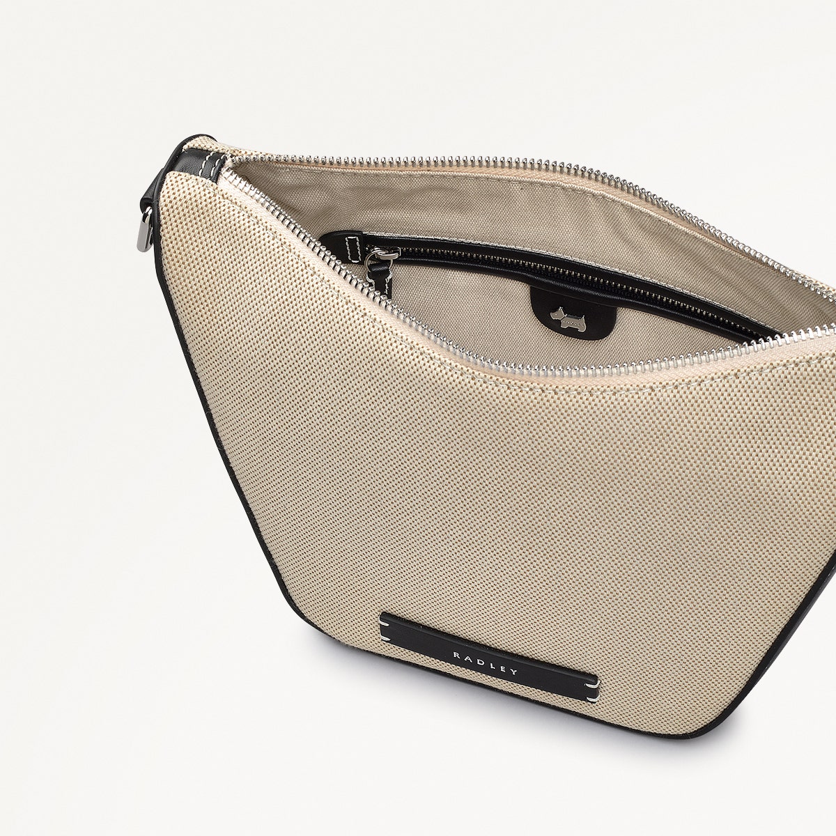 Radley London Natural Small Ziptop Cross Body Bag