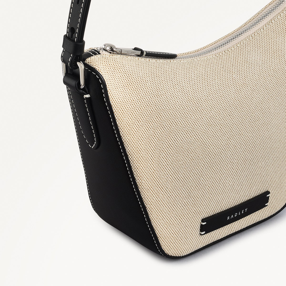 Radley London Natural Small Ziptop Cross Body Bag