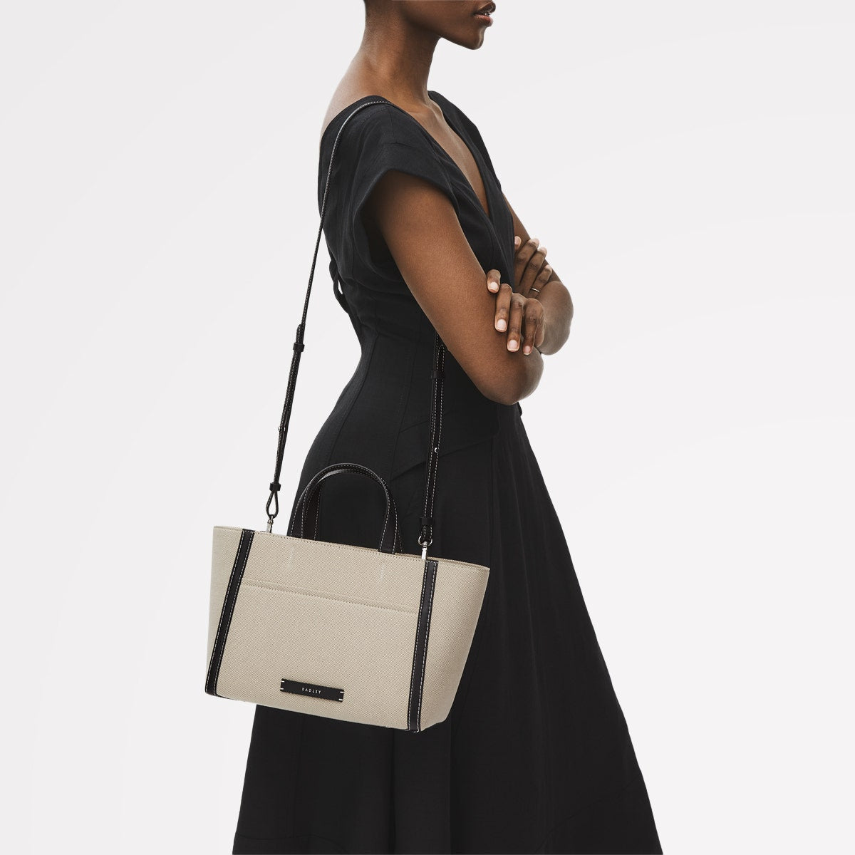 Radley London Natural Medium Ziptop Grab Bag