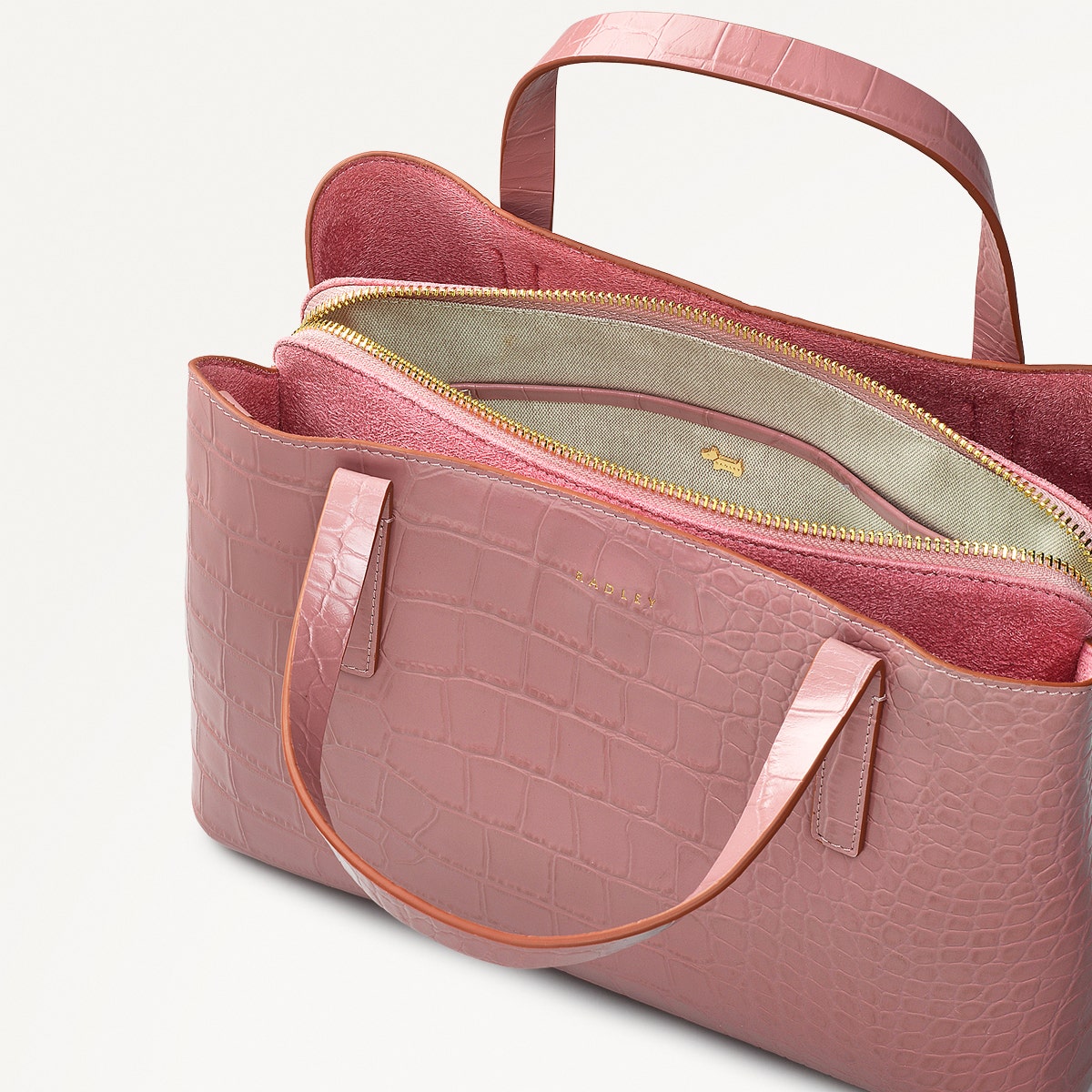 Radley London French Rose Medium Ziptop Grab Bag