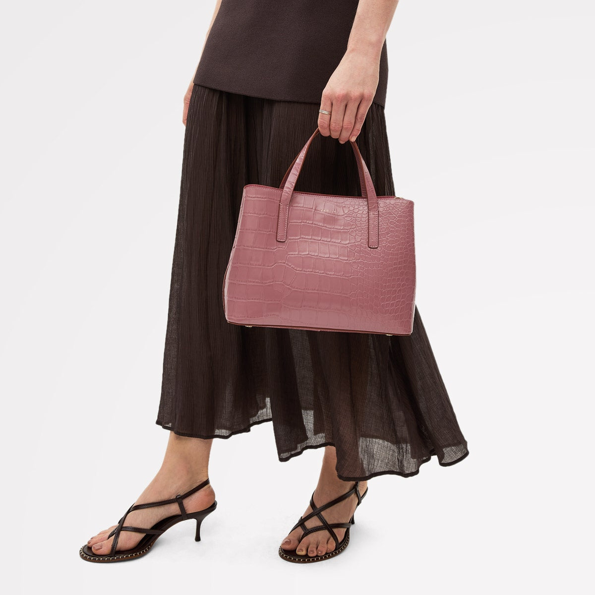Radley London French Rose Medium Ziptop Grab Bag