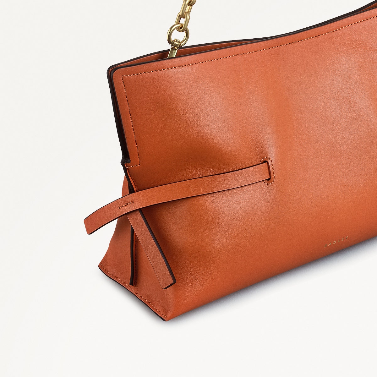 Radley London Orange Peel Medium Open Top Clutch Bag