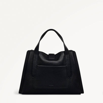 Radley London Black Medium Ziptop Grab Bag