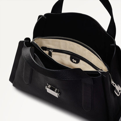 Radley London Black Medium Ziptop Grab Bag