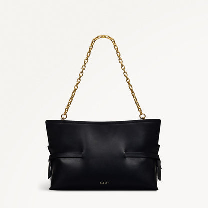 Radley London Black Medium Open Top Clutch Bag