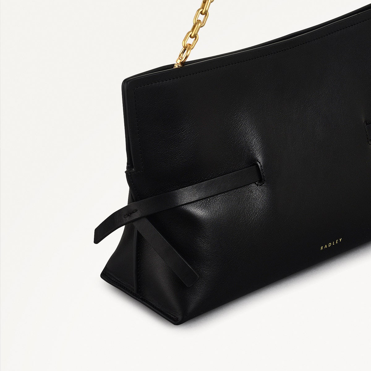 Radley London Black Medium Open Top Clutch Bag