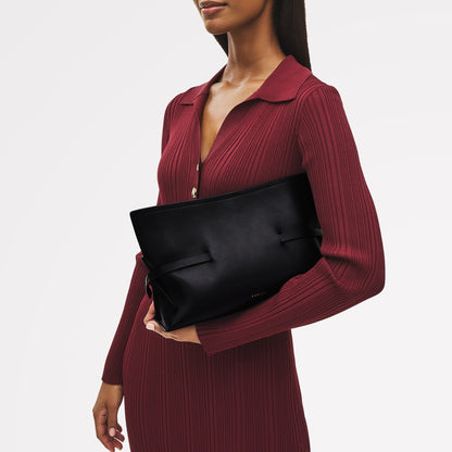 Radley London Black Medium Open Top Clutch Bag