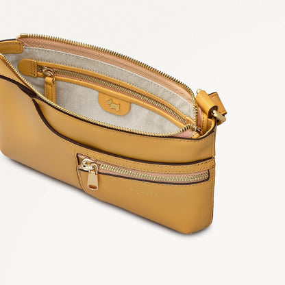 Radley London Pecan Mini Ziptop Cross Body Bag