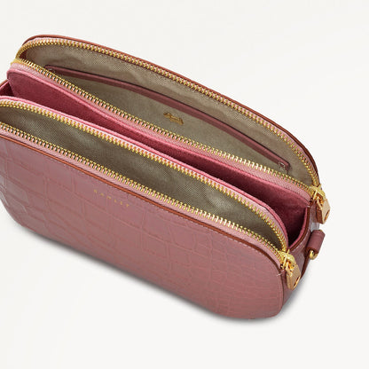 Radley London French Rose Medium Ziptop Cross Body Bag