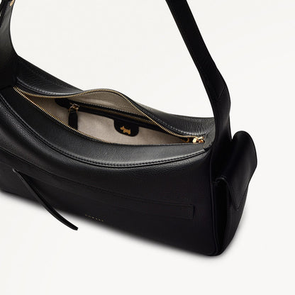 Radley London Black Small Ziptop Shoulder Bag