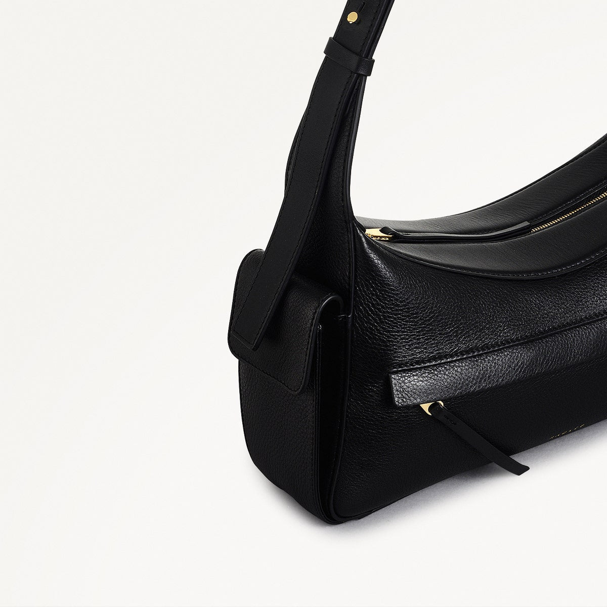 Radley London Black Small Ziptop Shoulder Bag