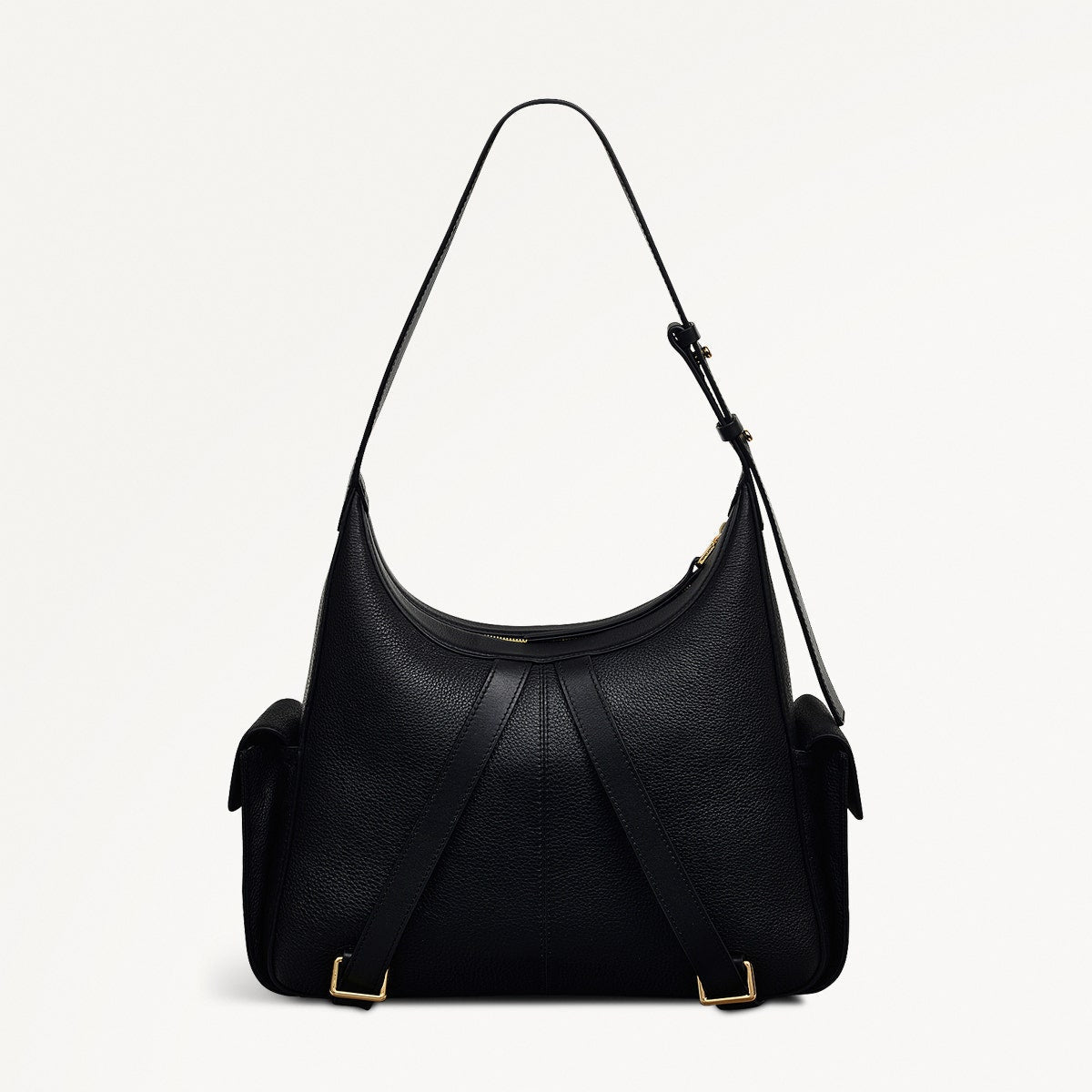 Radley London Black Small Ziptop Backpack