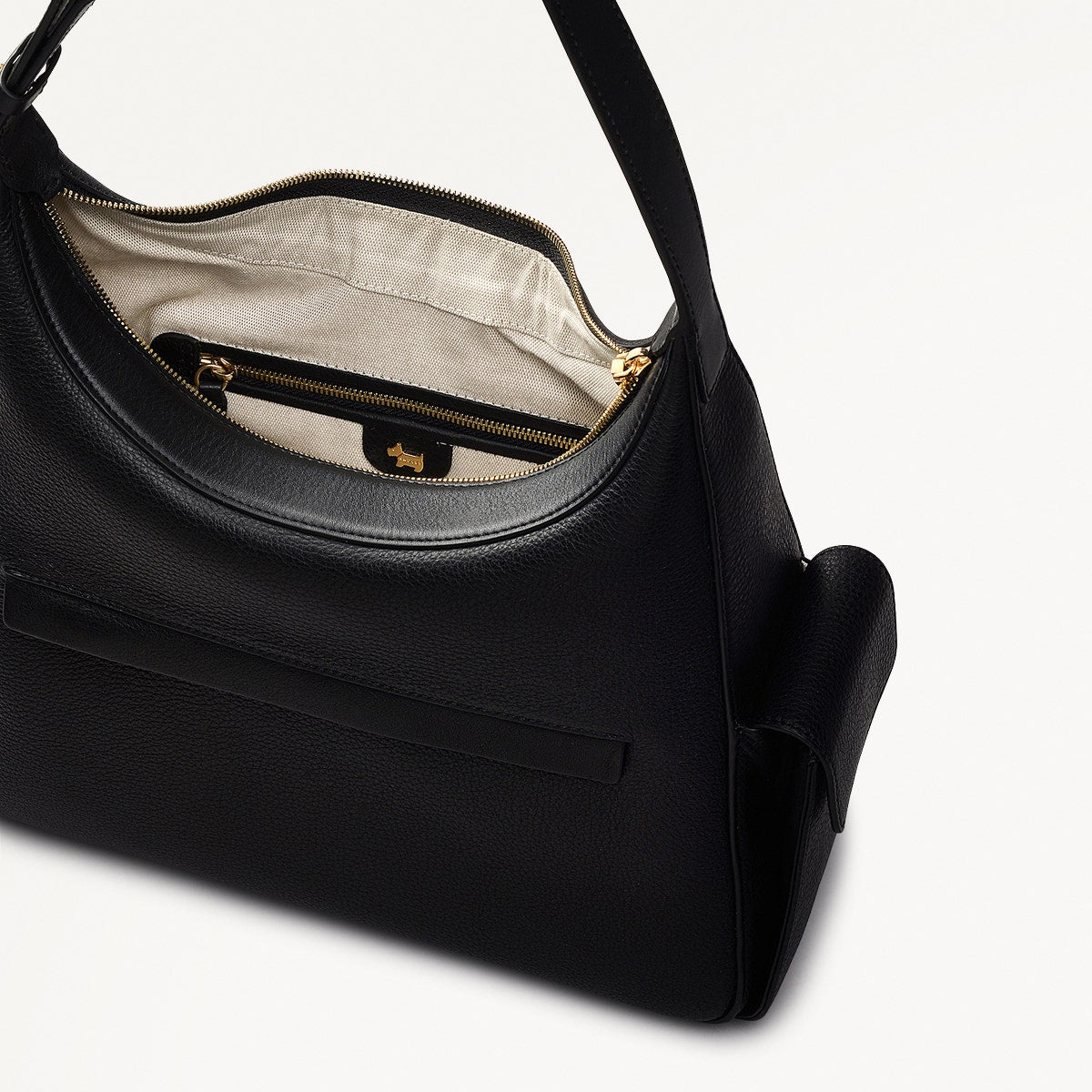 Radley London Black Small Ziptop Backpack