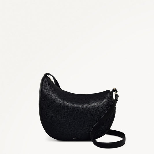 Radley London Black Large Ziptop Cross Body Bag