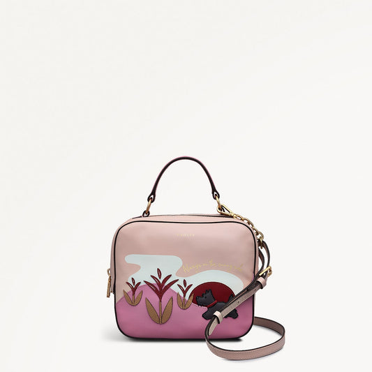 Radley London Prairie Pink Small Zip Around Grab Bag