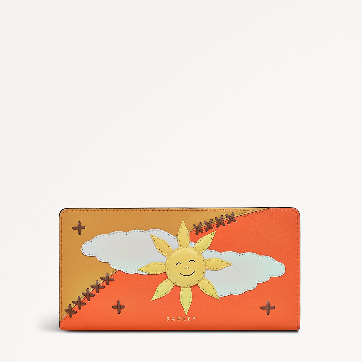 Radley London Orange Peel Large Bifold Purse