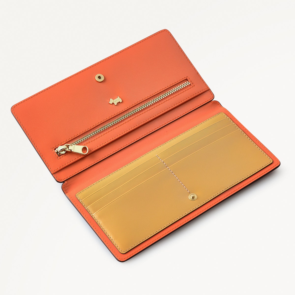 Radley London Orange Peel Large Bifold Purse