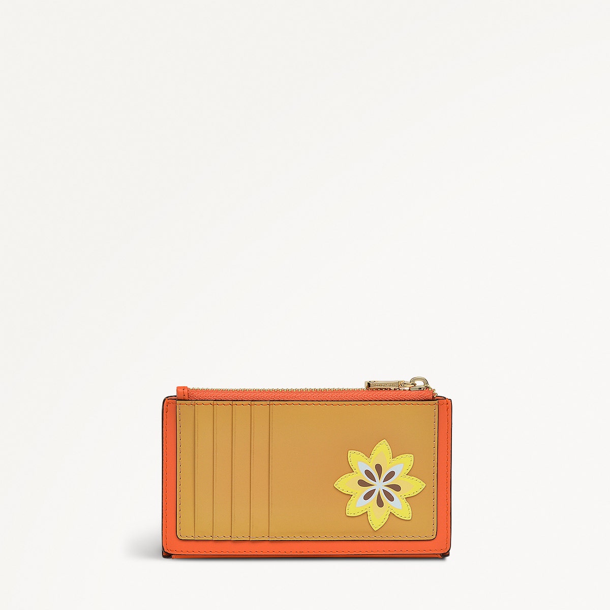 Radley London Orange Peel Medium Ziptop Purse
