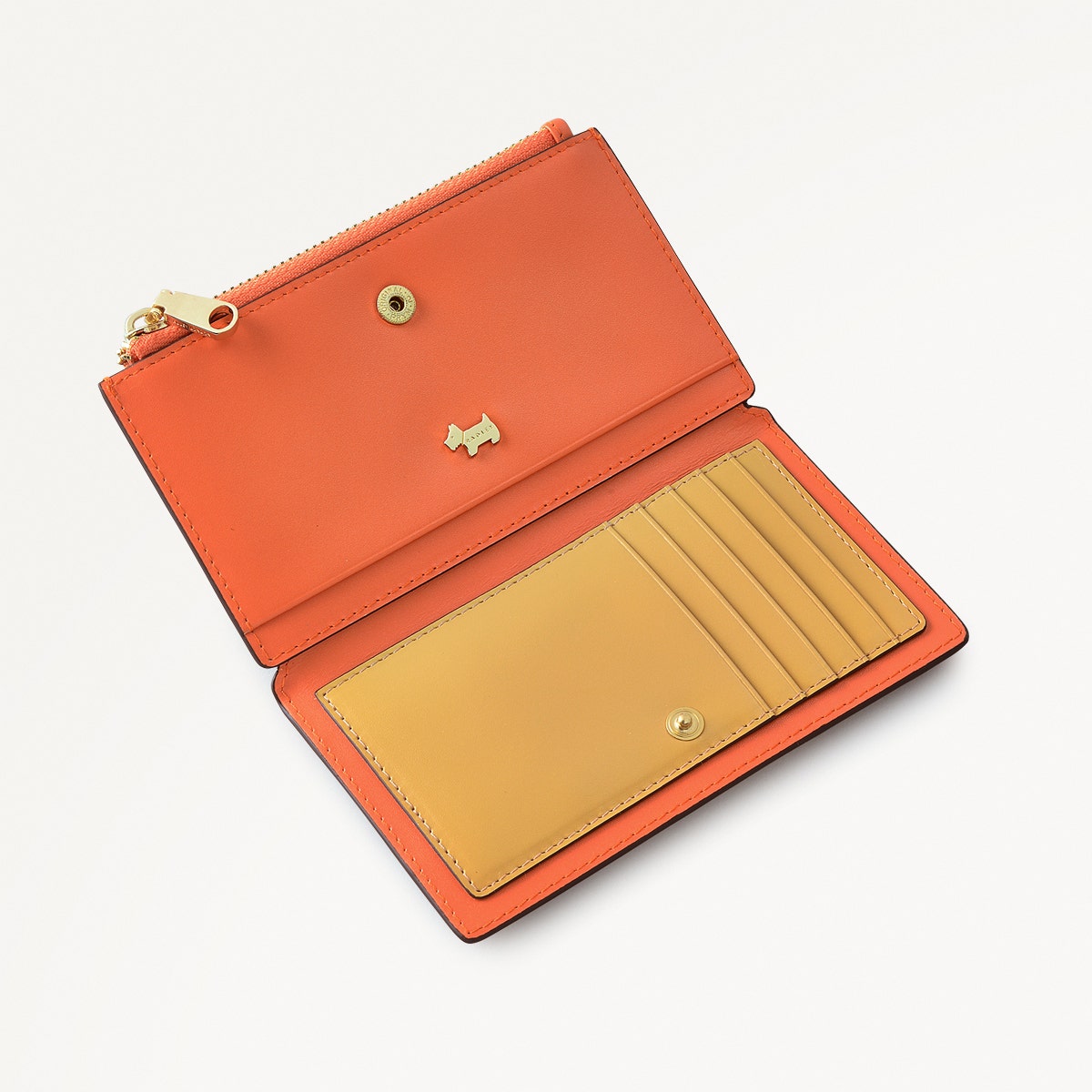 Radley London Orange Peel Medium Ziptop Purse