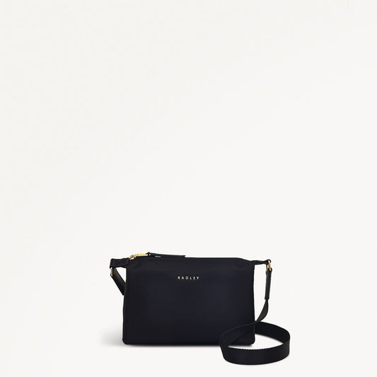 Radley London Black Small Ziptop Cross Body Bag