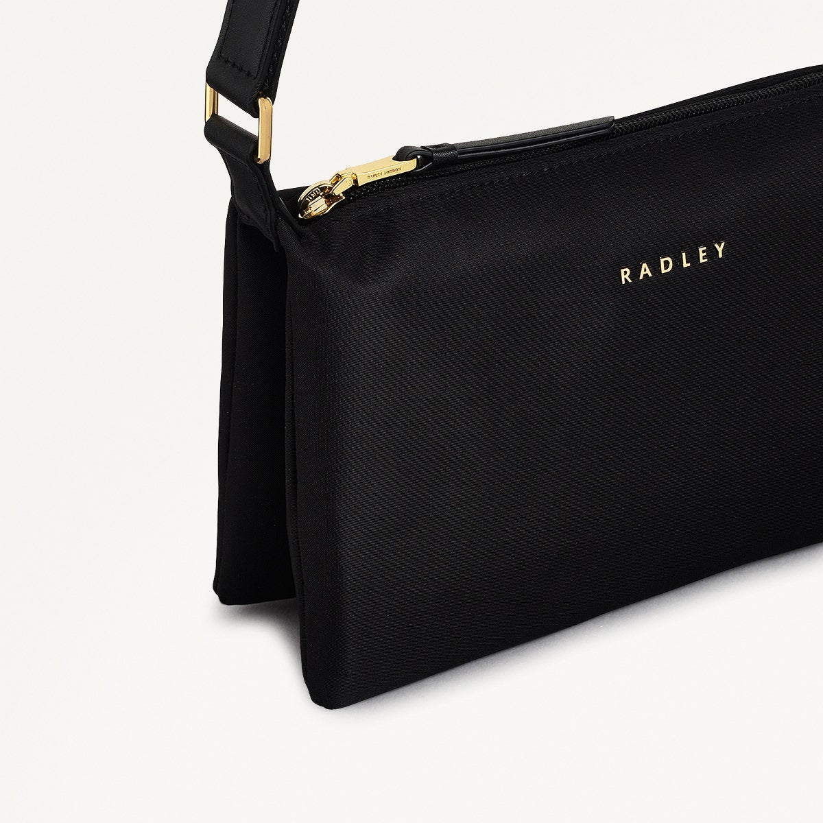 Radley London Black Small Ziptop Cross Body Bag
