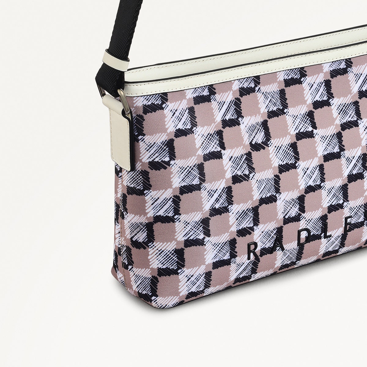 Radley London Latte Medium Ziptop Cross Body Bag