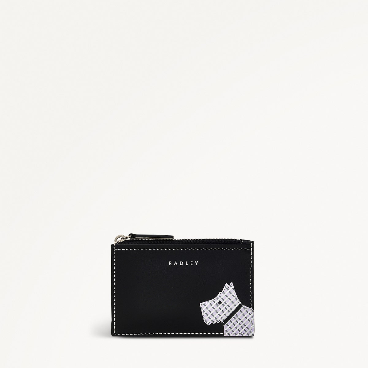 Radley London Black Small Ziptop Coin Purse