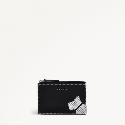 Radley London Black Small Ziptop Coin Purse
