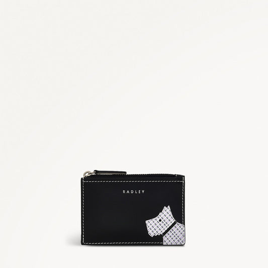 Radley London Black Small Ziptop Coin Purse