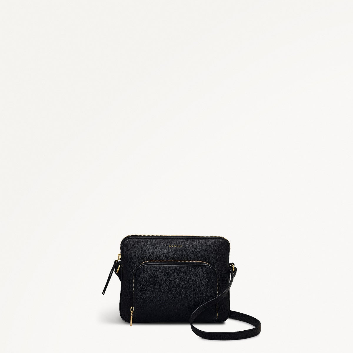 Radley London Black Small Ziptop Cross Body Bag