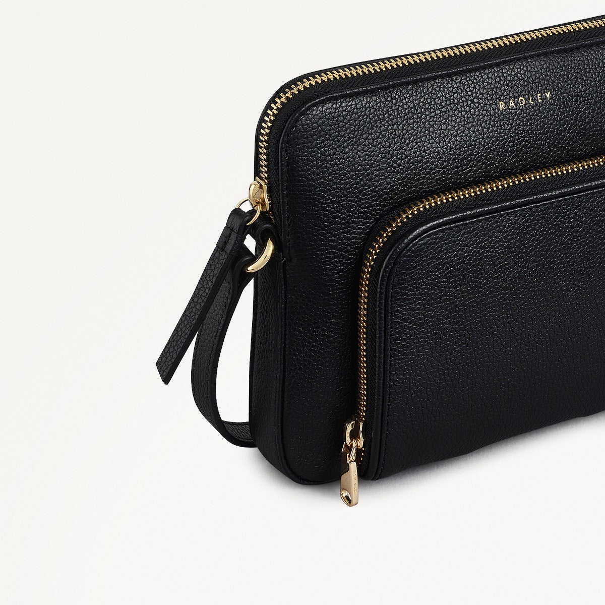 Radley London Black Small Ziptop Cross Body Bag