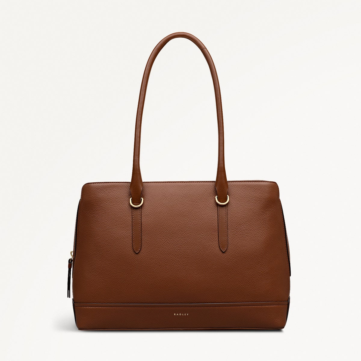 Radley London Indus Tan Medium Ziptop Shoulder Bag