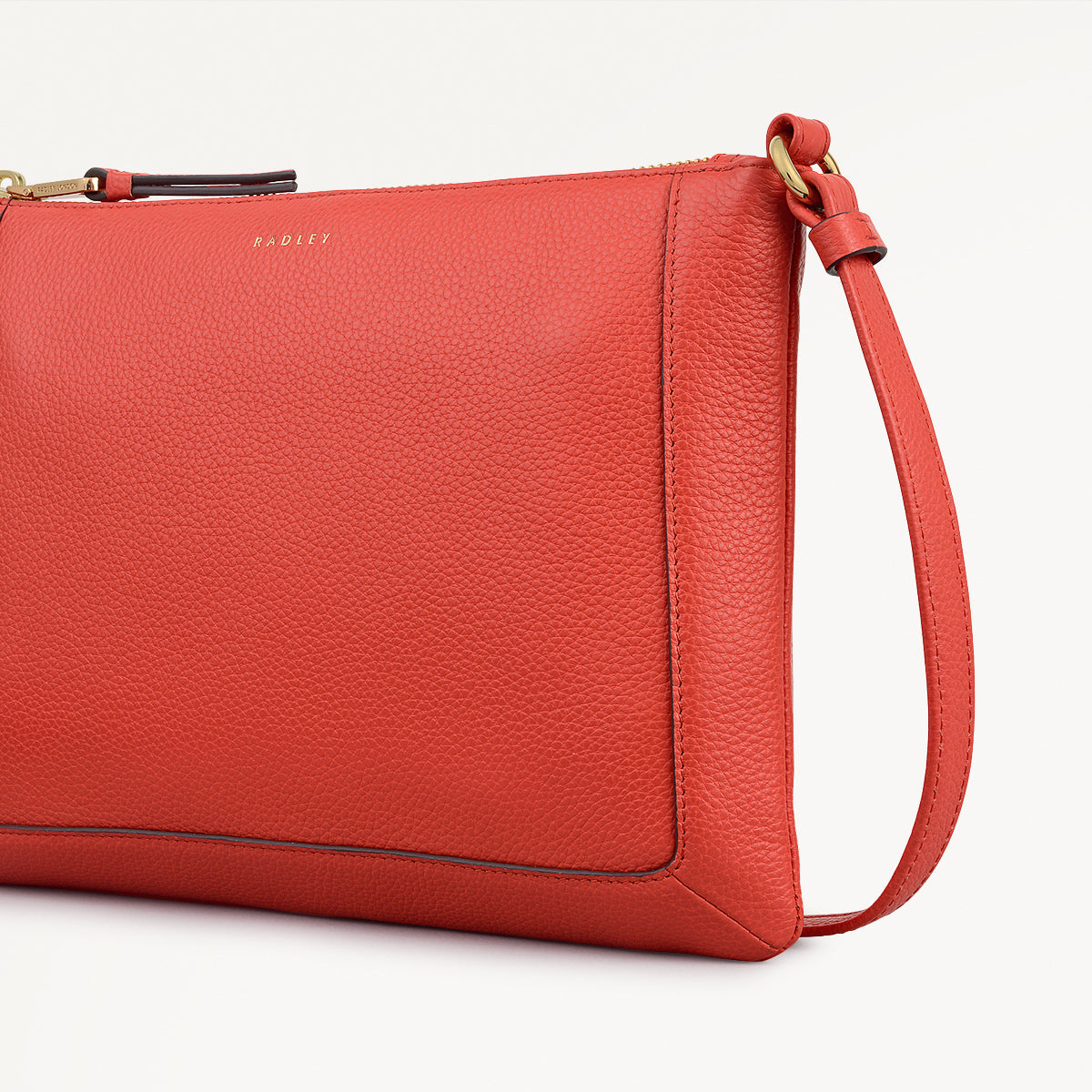 Radley London Luscious Red Small Ziptop Cross Body Bag