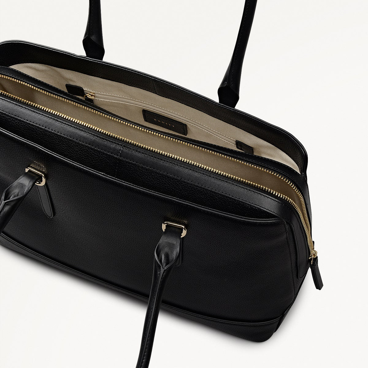 Radley London Black Medium Ziptop Shoulder Bag