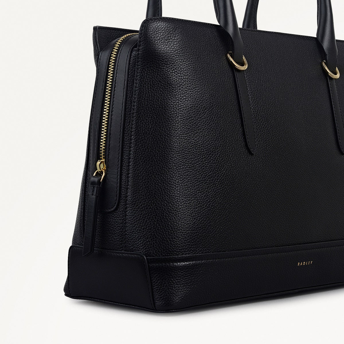 Radley London Black Medium Ziptop Shoulder Bag