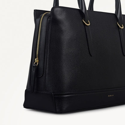 Radley London Black Medium Ziptop Shoulder Bag