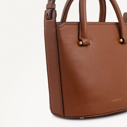 Radley London Indus Tan Small Ziptop Grab Bag