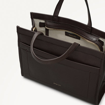 Radley London Dark Oak Small Ziptop Grab Bag