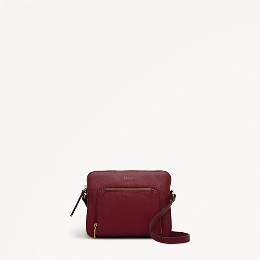 Radley London Merlot Small Ziptop Cross Body Bag